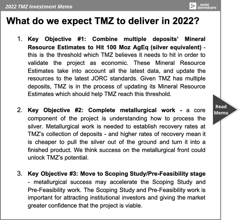 2022 TMZ Investment Memo