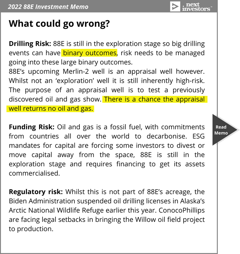 88E Risks 