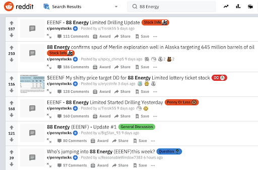 88E Search on reddit