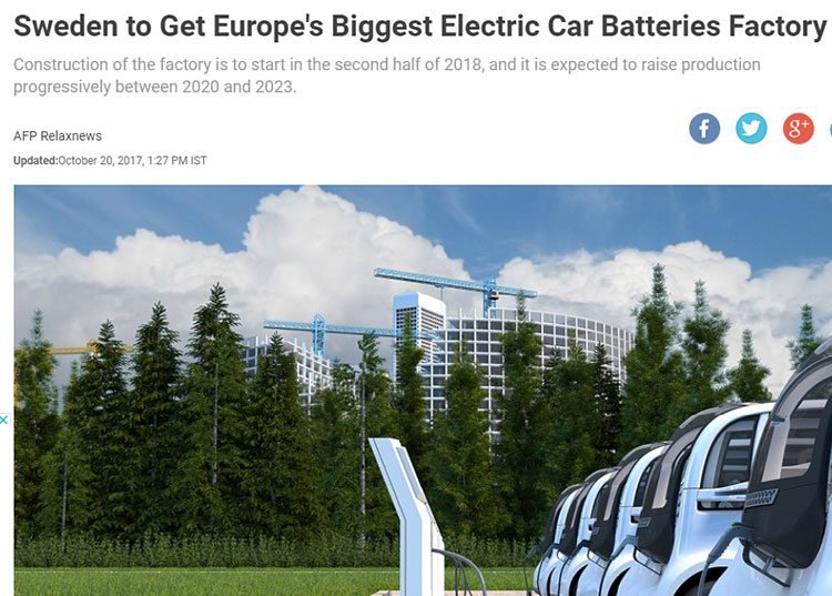 Sweden electric cars