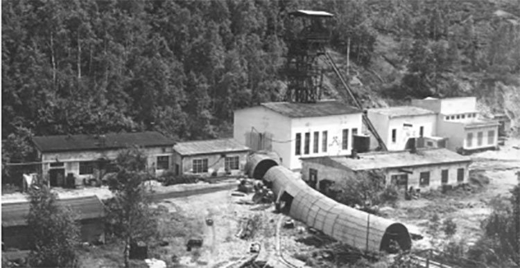 Tisova mine 1965