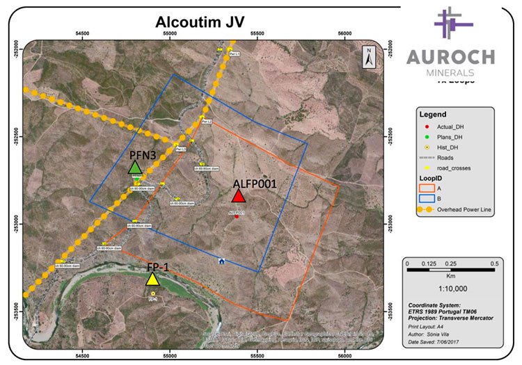 Alcoutim Auroch minerals