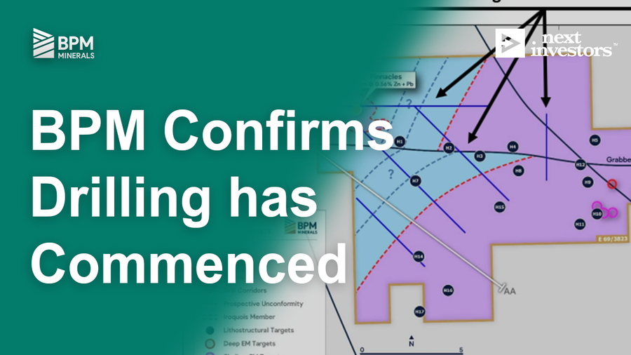 10M capped BPM drilling now, 40km along strike from 223M capped Rumble Resources