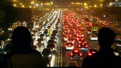Traffic Congestion Index For Beijing Reaches 9.5 After APEC