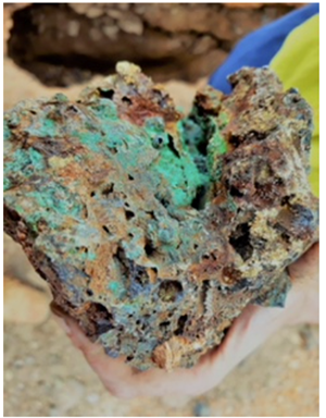 Copper mineralisation