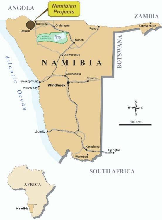 Namibia mining industry