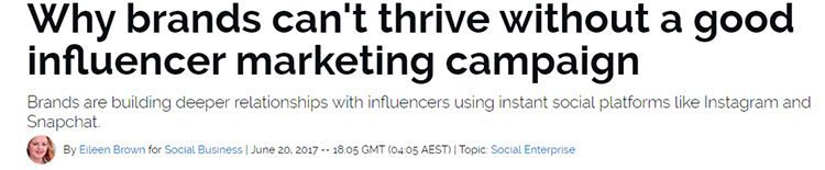 influencer marketing