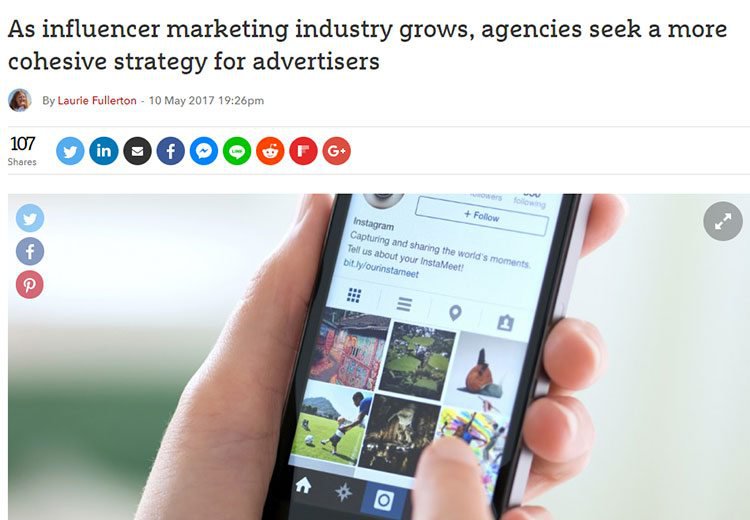 influencer marketing and advertising