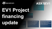 EV1-Project-financing-update