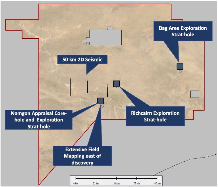 Delineation & exploration programs over coming months