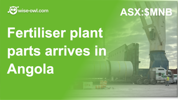 Full Steam Ahead - MNB to assemble fertiliser plant