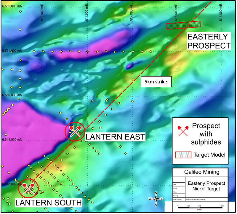 GAL Easterly Prospect Highlighted