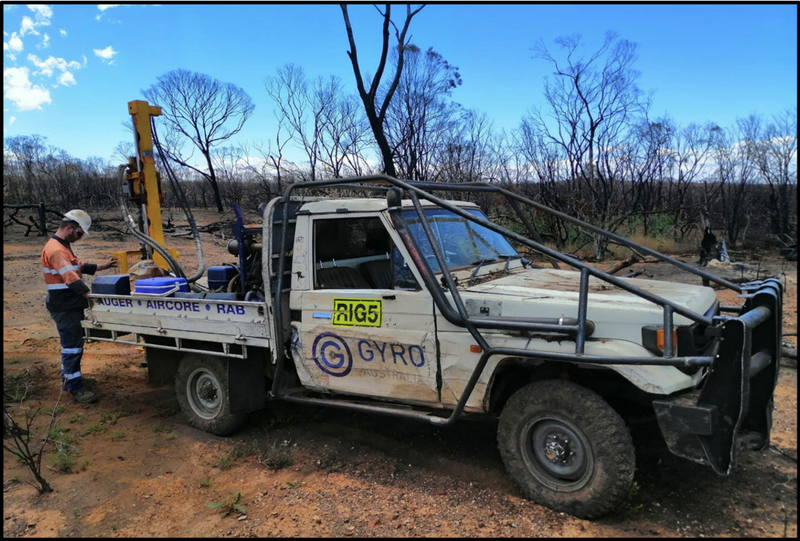 Soil Sampling for Nickel at Galileo’s Norseman Project.