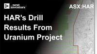 HAR’s-Drill-Results-From-Uranium-Project-