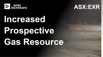 EXR prospective gas resource increases to 3.6Tcf