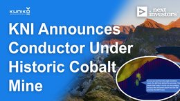 KNI Geophysics Unveils EM Conductor Under Historic Cobalt Mine