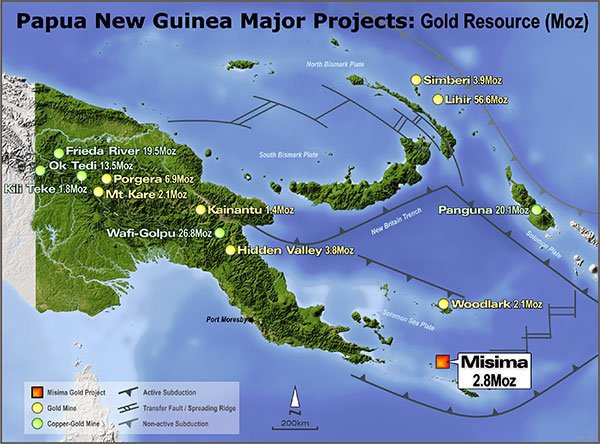 misima gold project PNG