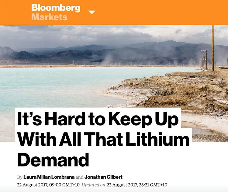 bloomberg lithium