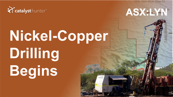 LYN has started drilling - aiming for a new nickel-copper discovery