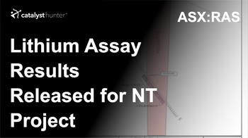 Lithium assay results from RAS’s NT projects
