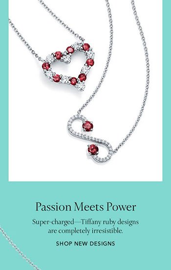 Tiffany jewellers ruby gemstone