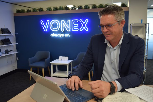 Vonex CEO, Matt Fahey.
