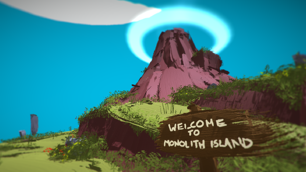Welcome to Monolith Island: you’re doomed (Source: Phil Fish)