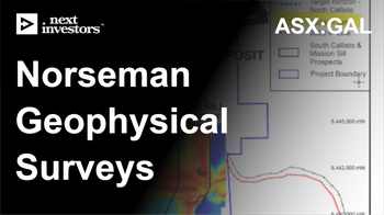GAL geophysical surveys at its Norseman project