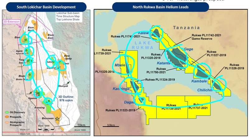 North Rukwa Basin map