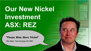Introducing our new Investment - ASX: REZ