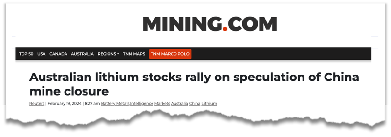 PFE-08-Aus lithium stocks rally