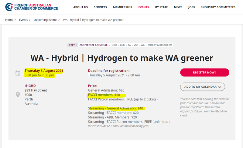 PRL Hydrogen Confrence Details