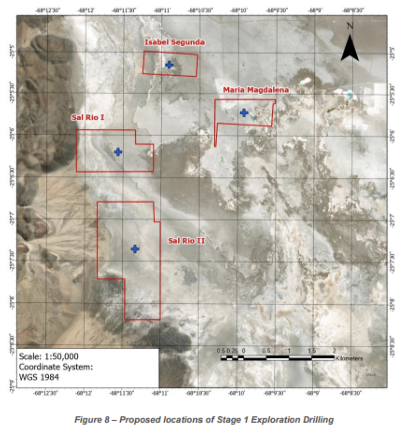 PUR proposed drilling locations