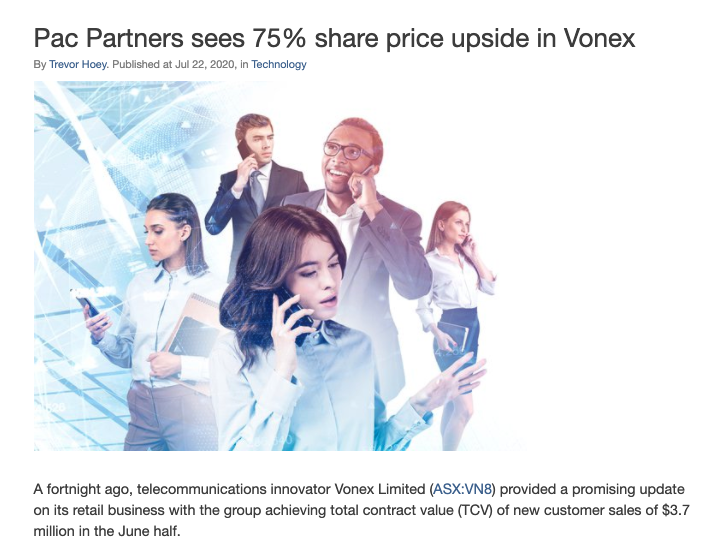 Pac Partners Vonex