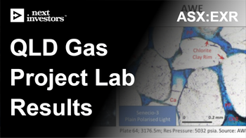 EXR releases lab results from QLD gas project