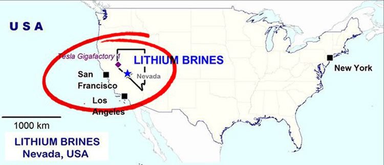RLC lithium brines