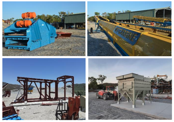  Speciality Metals has now moved all equipment to the Mt carbine tungsten site.