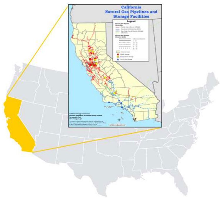 SGC california project area