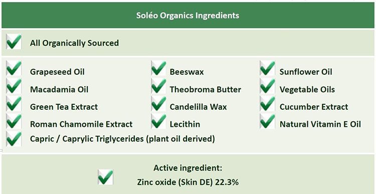 skin elements ingredients