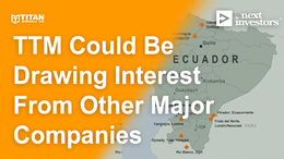 TTM was sitting on prime Ecuador gold assets before they were cool