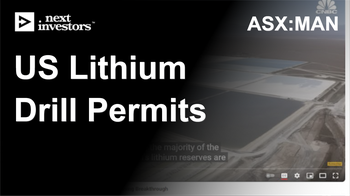 MAN receives drill permits for US Lithium project