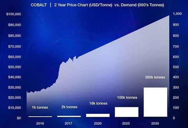 Two year cobalt price