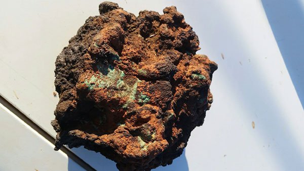 copper mineralisation