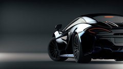 Futuristic sports car (with grunge overlay) concept, brandless &#8211;