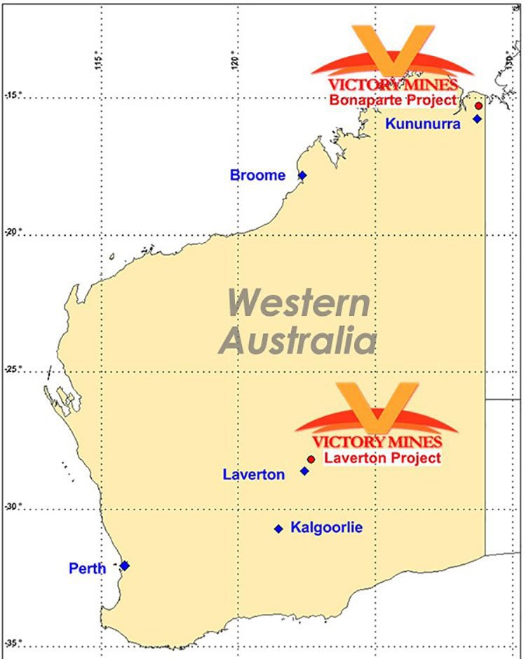Victory mines western australia