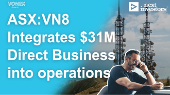 Vonex Integrates $31M Direct Business into its Operations