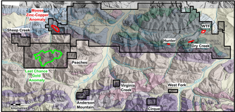 White Rock Alaska minerals report