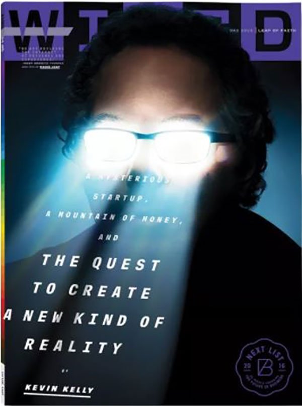 Ray Abovitz appeared on the cover of Wired