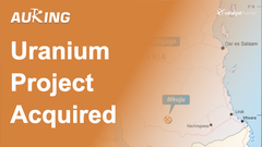 AKN - Uranium project acquired