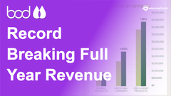 BOD - Record Breaking Full Year Revenue